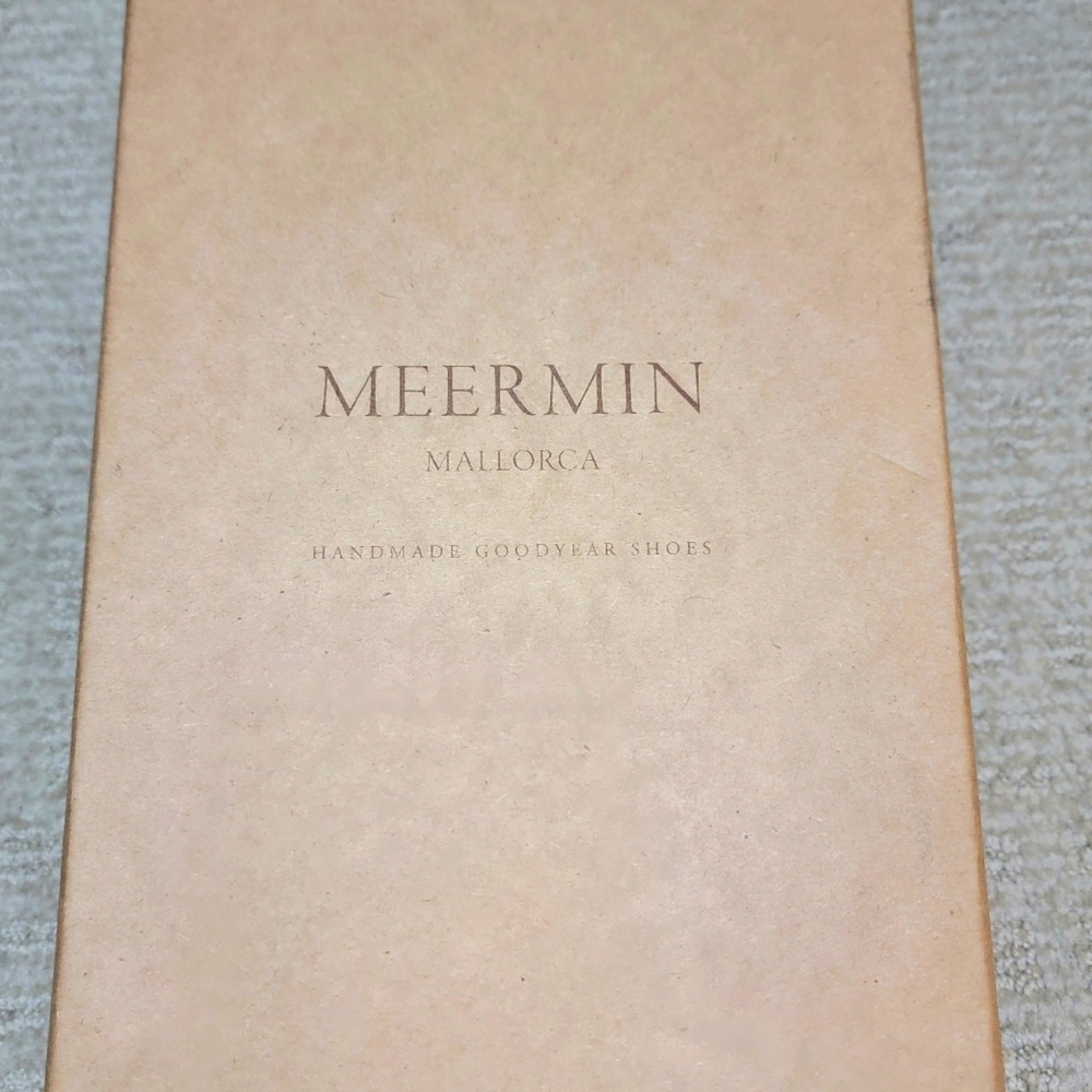 Meermin Mallorca Black Monkstrap